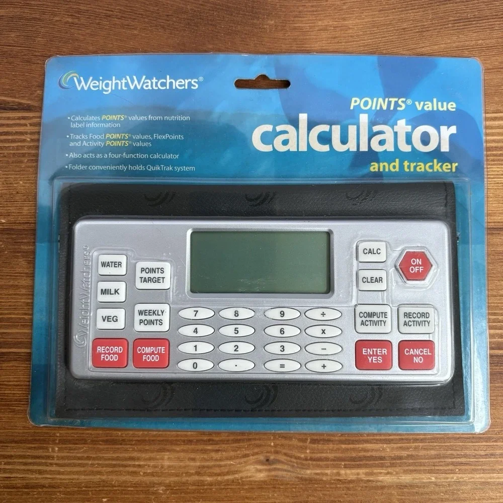 Weight Watchers Points Value Calculator & Tracker NEW Sealed Calculator